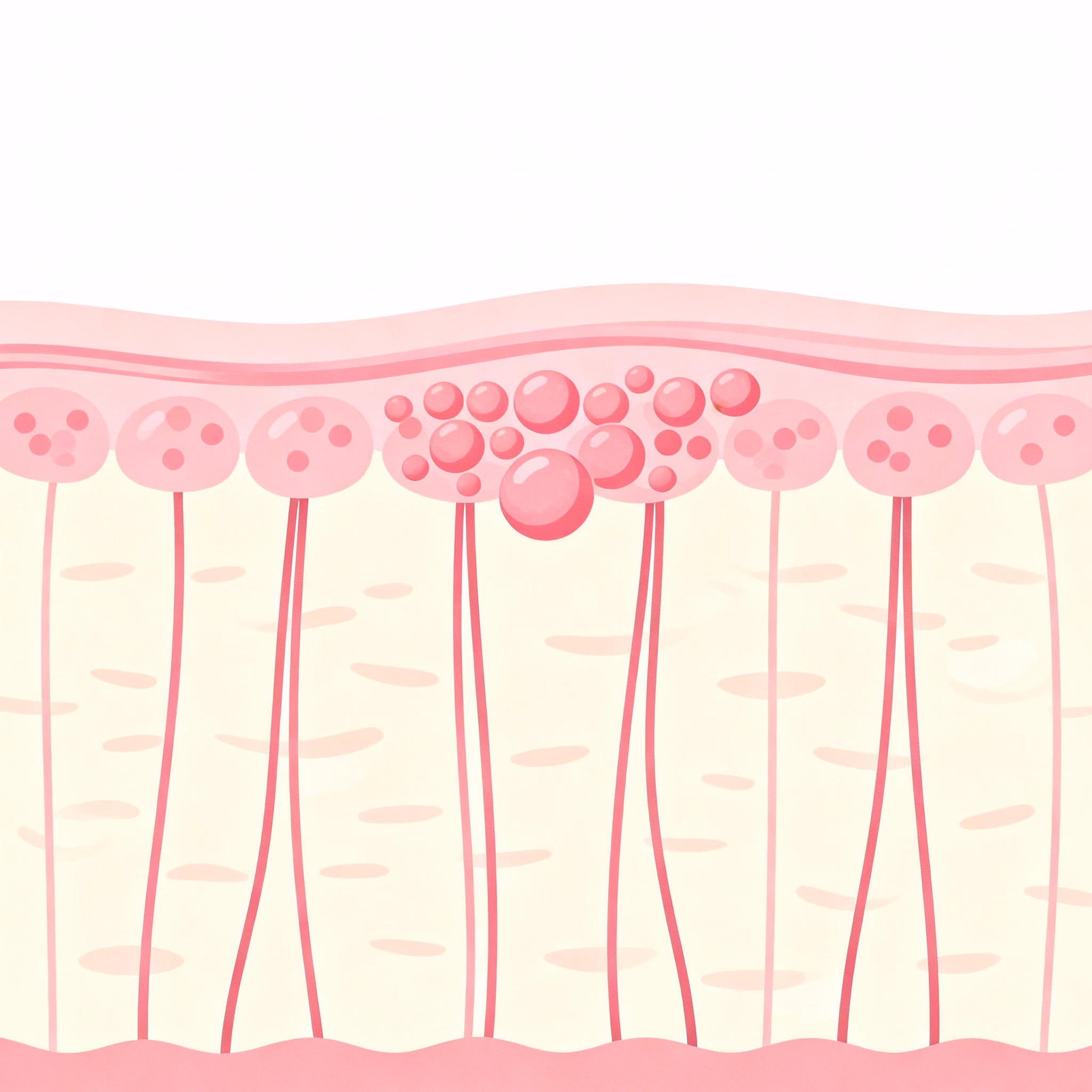 Hautstruktur Cellulite